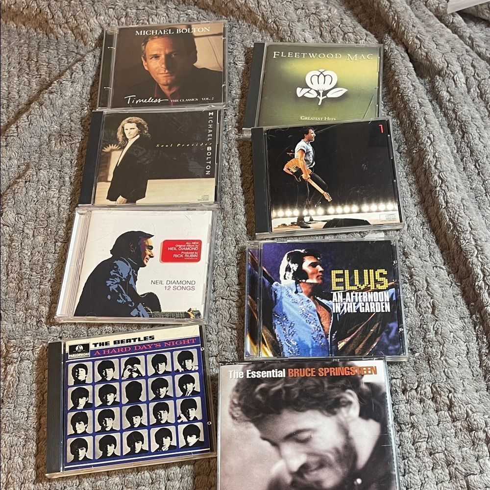 Music CD Collection with Various Artists